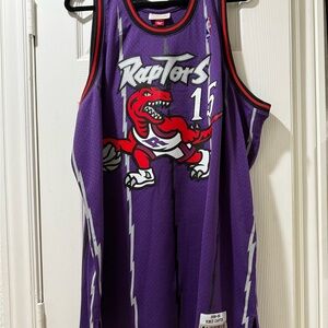 Mitchell & Ness Vince Carter “Dinosaur” Raptors Jersey – 2XL